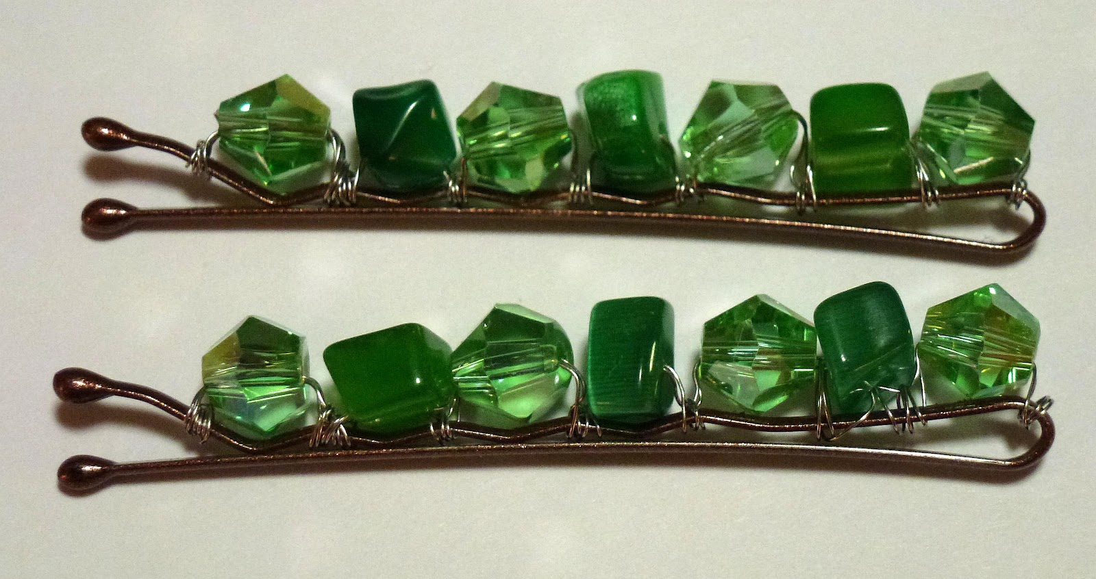 Leslie's Art and Sew Beaded Hair Pins Mini Tutorial