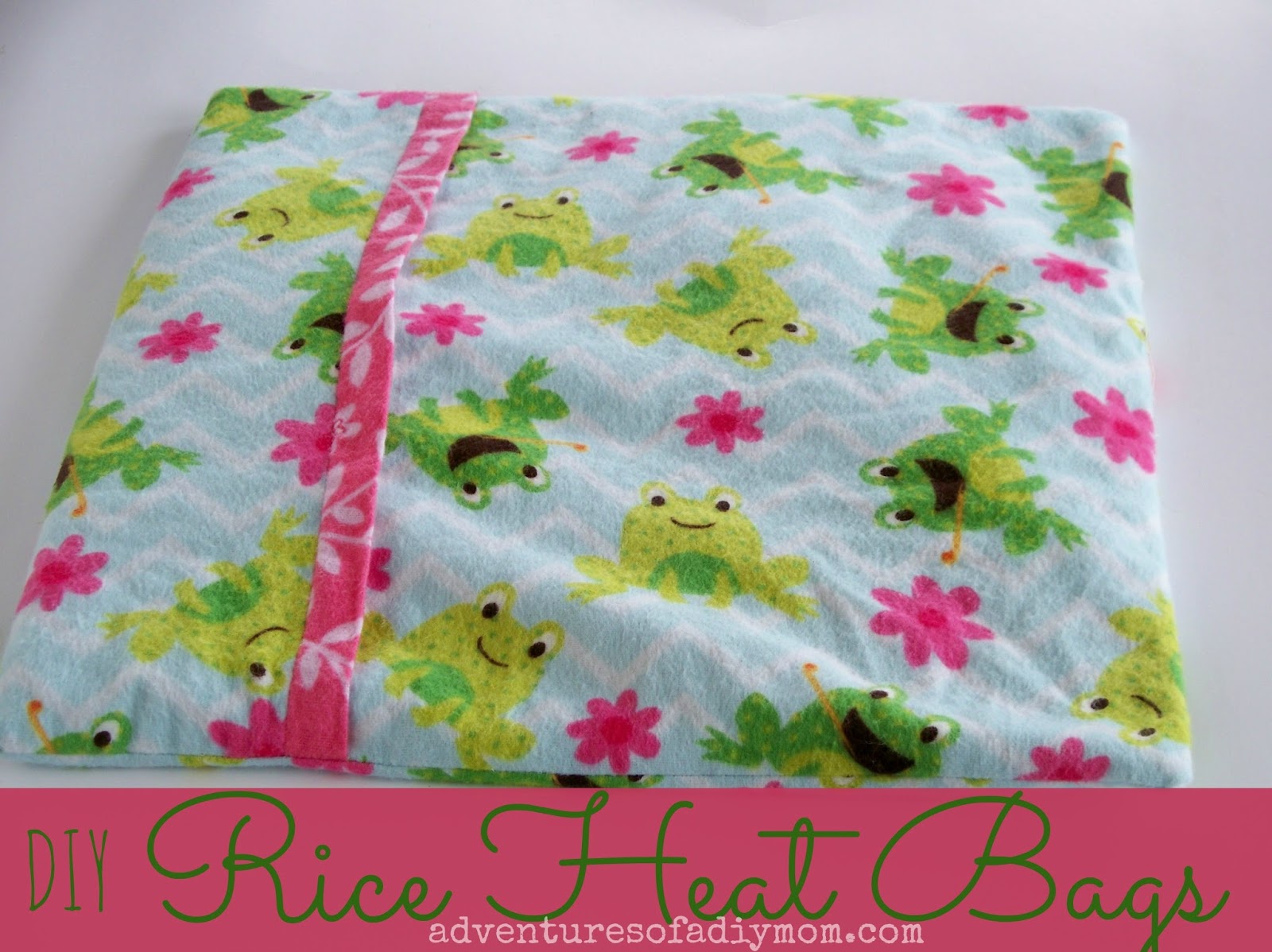 Rice Heat Bags Adventures of a DIY Mom