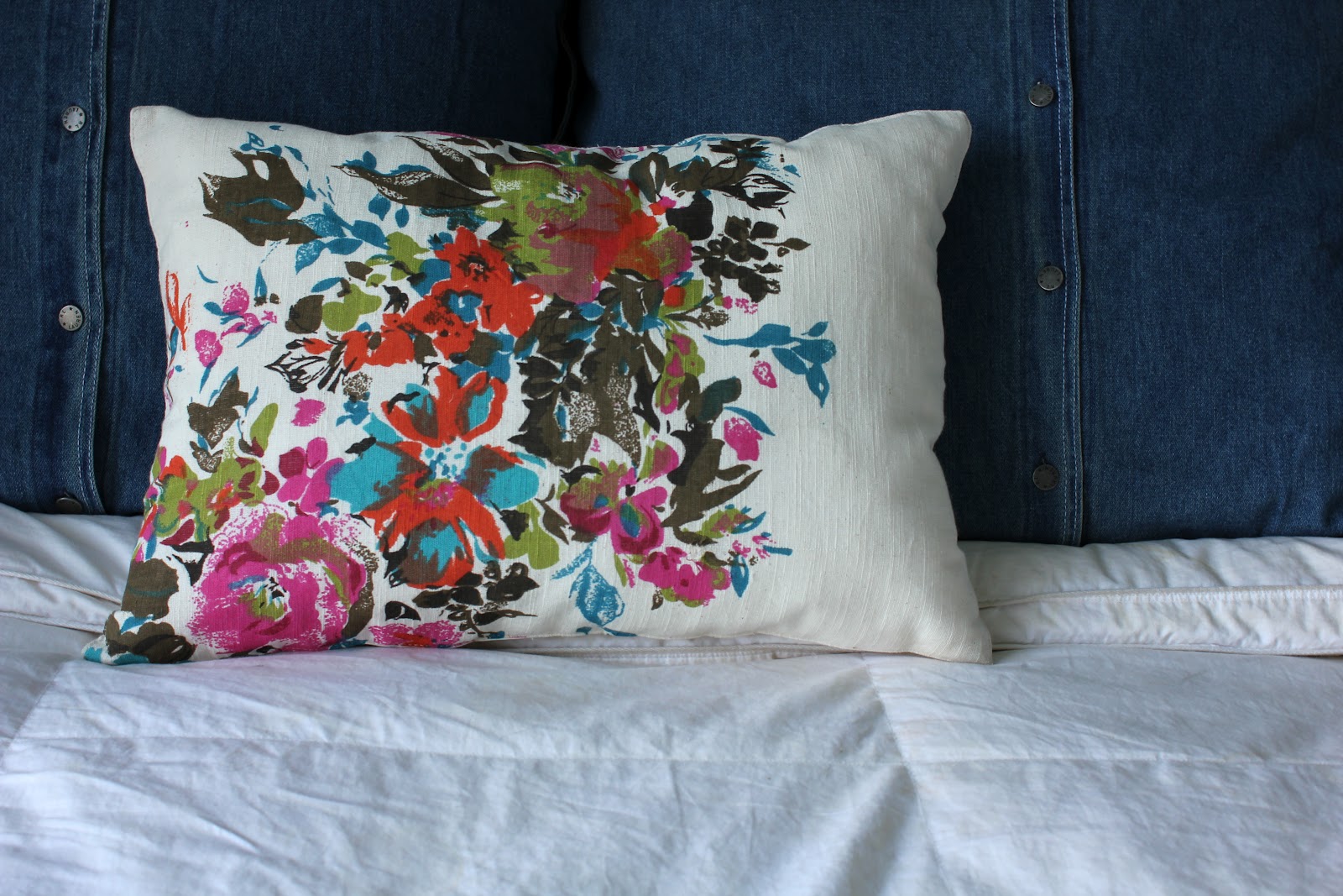 Placemat Pillows a tutorial Sweet Verbena