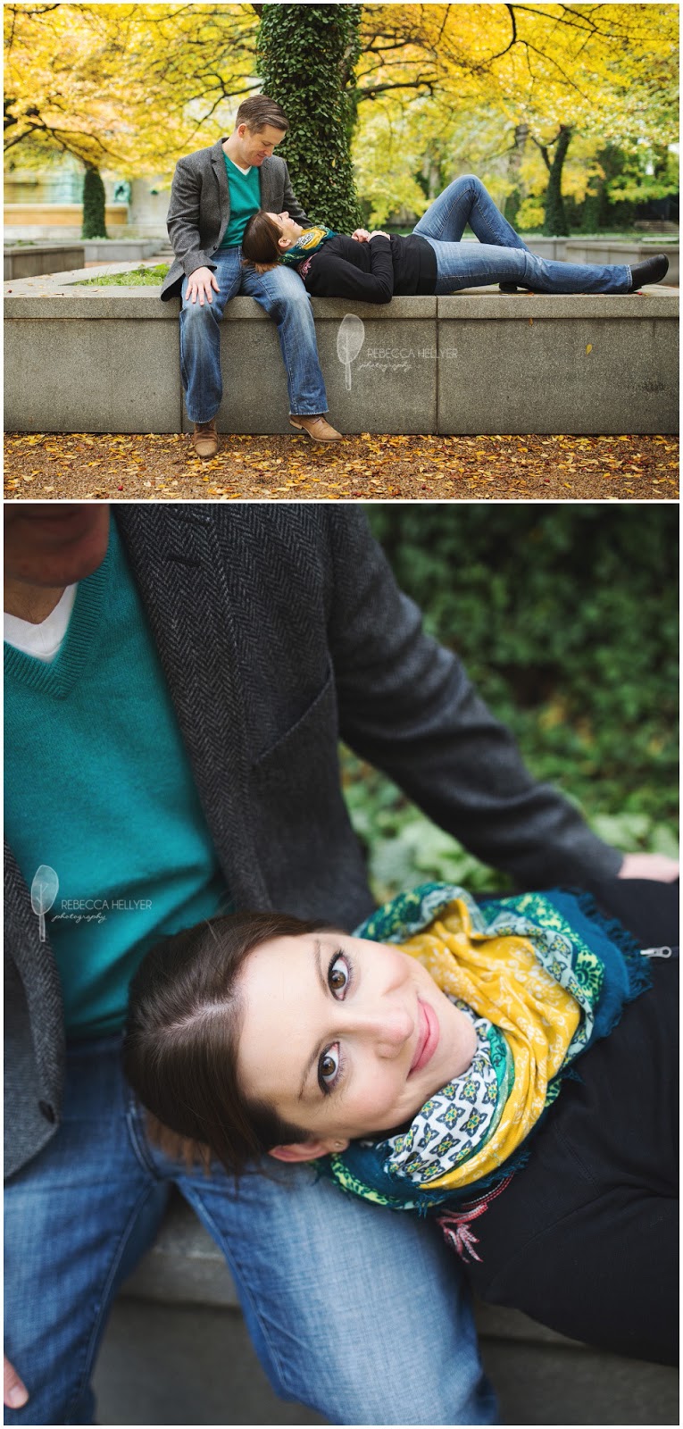 Rebecca Hellyer Photography | Chicago Engagement Photos Buckingham Fountain-Loop