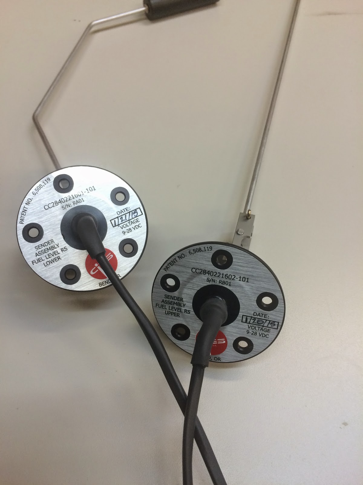 Field Fuel Senders TSO'd Turbine Helicopter Fuel Level Sender