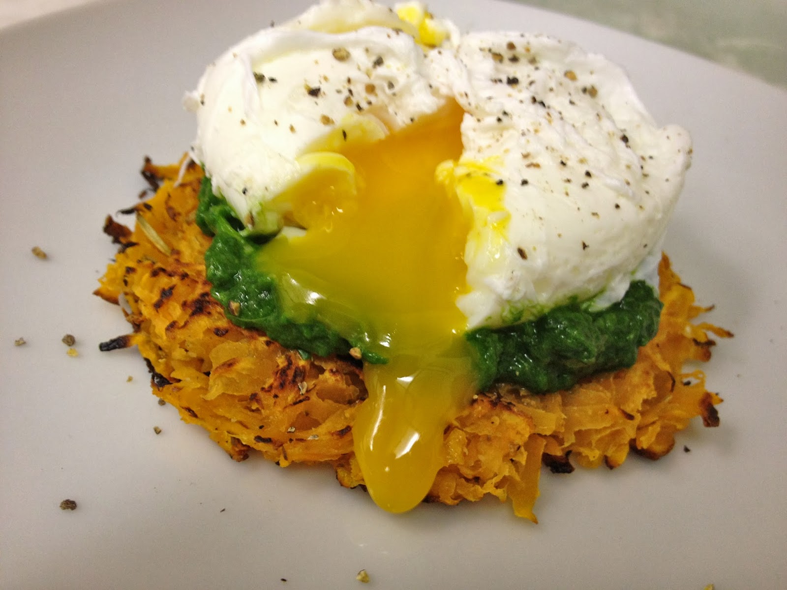 sweet potato rosti breakfast