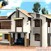 2 story contemporary Kerala home - 2509 Sq.Ft.