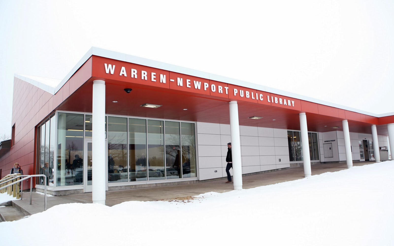 Mark Kodiak Ukena Warren Newport Public Library Grand Reopening