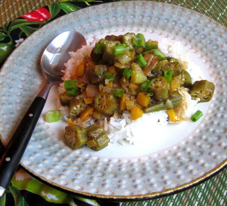 minxeats recipes, recaps, and restaurant reviews Okra Etouffee