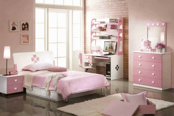 10 Dormitorios color rosa para adolescentes - Colores en Casa