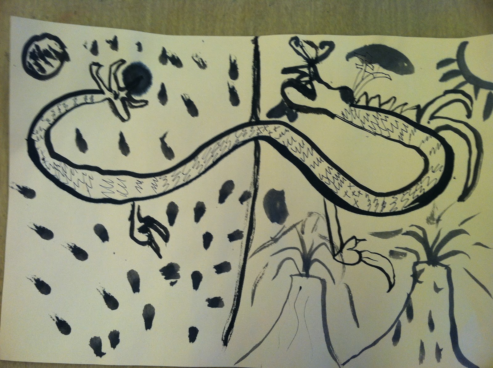 Children's Art Classes: Chinese New Year Dragons