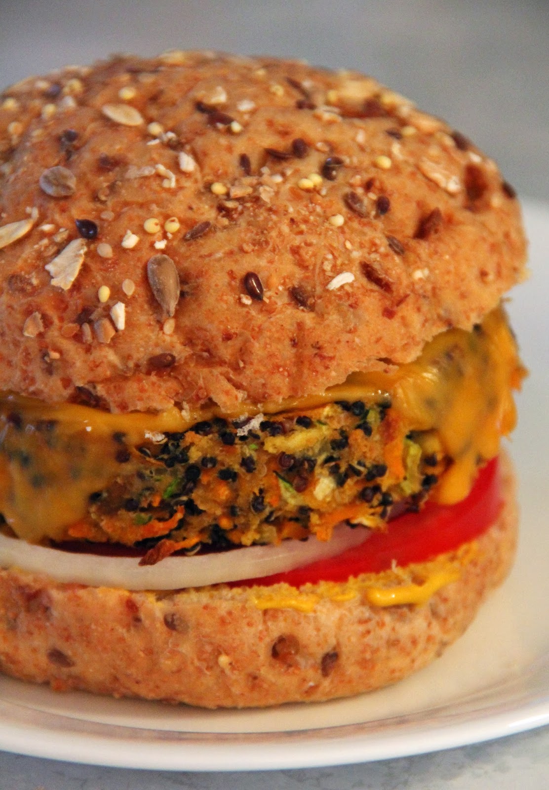 Jo and Sue Carrot Zucchini Quinoa Veggie Burgers