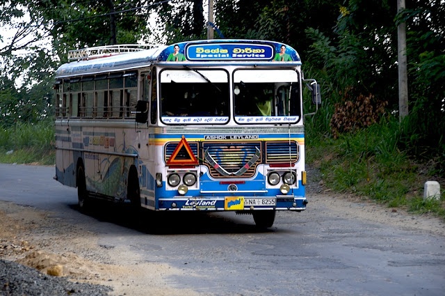 Viajar en autobús en Sri Lanka: De Tissa a Ella