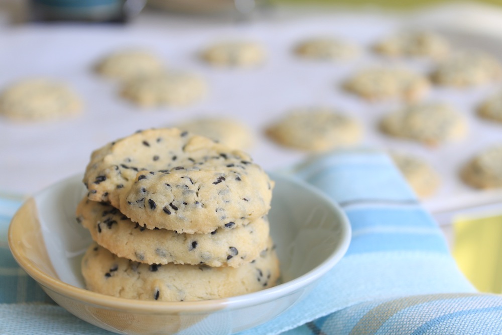 yang janice A BBQ + Black Sesame Butter Cookies
