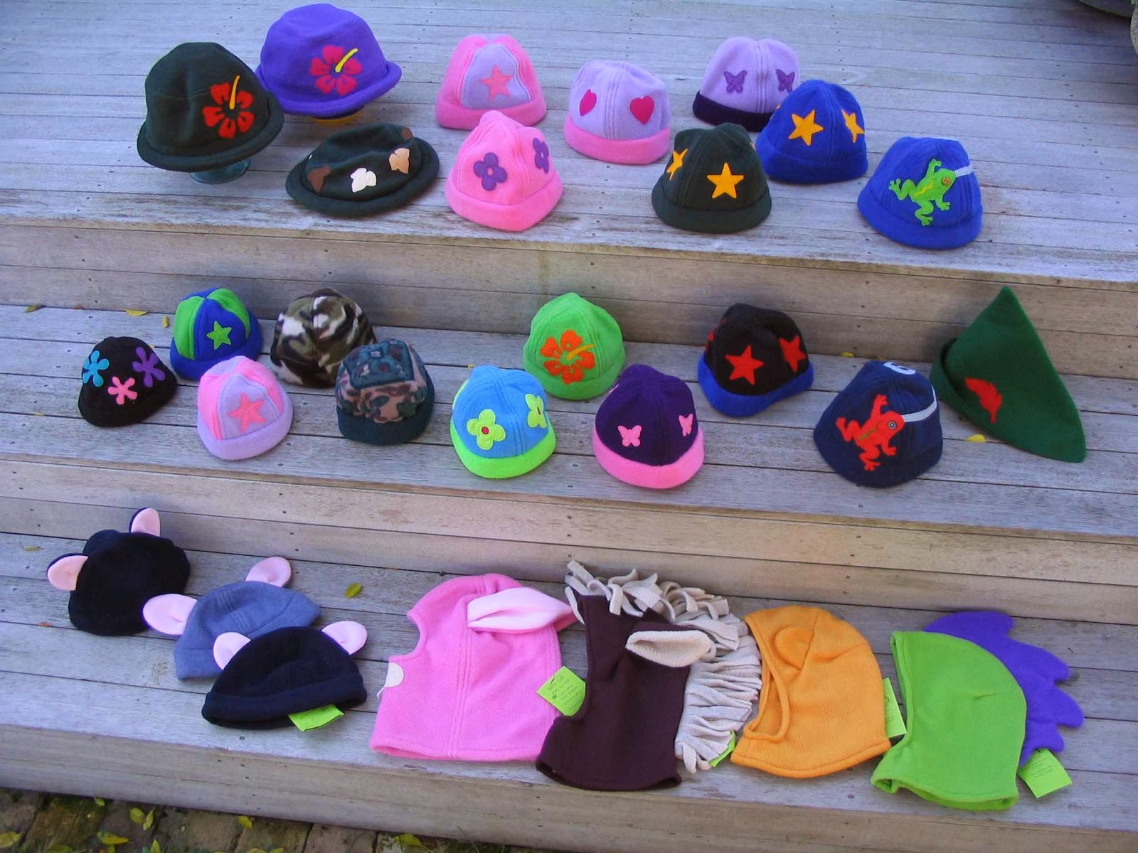 Toni Hartill Art Lubi Lids Hats for Kids