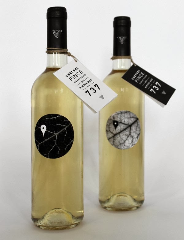 wine label design