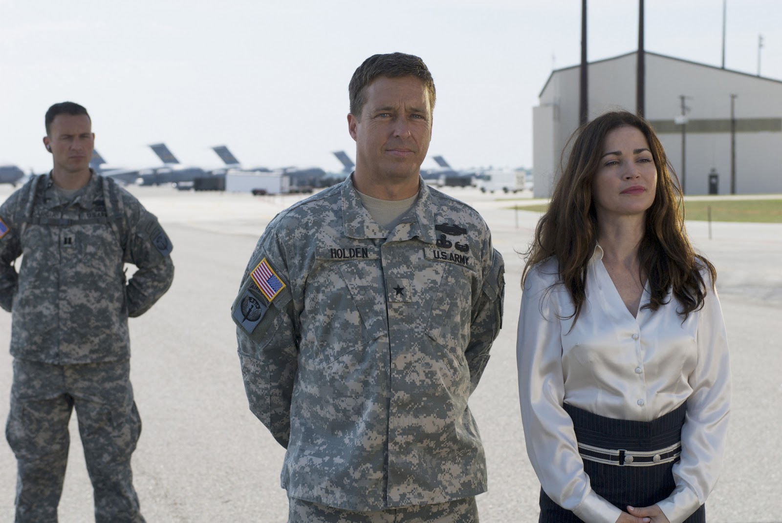 still from "Army Wives" .