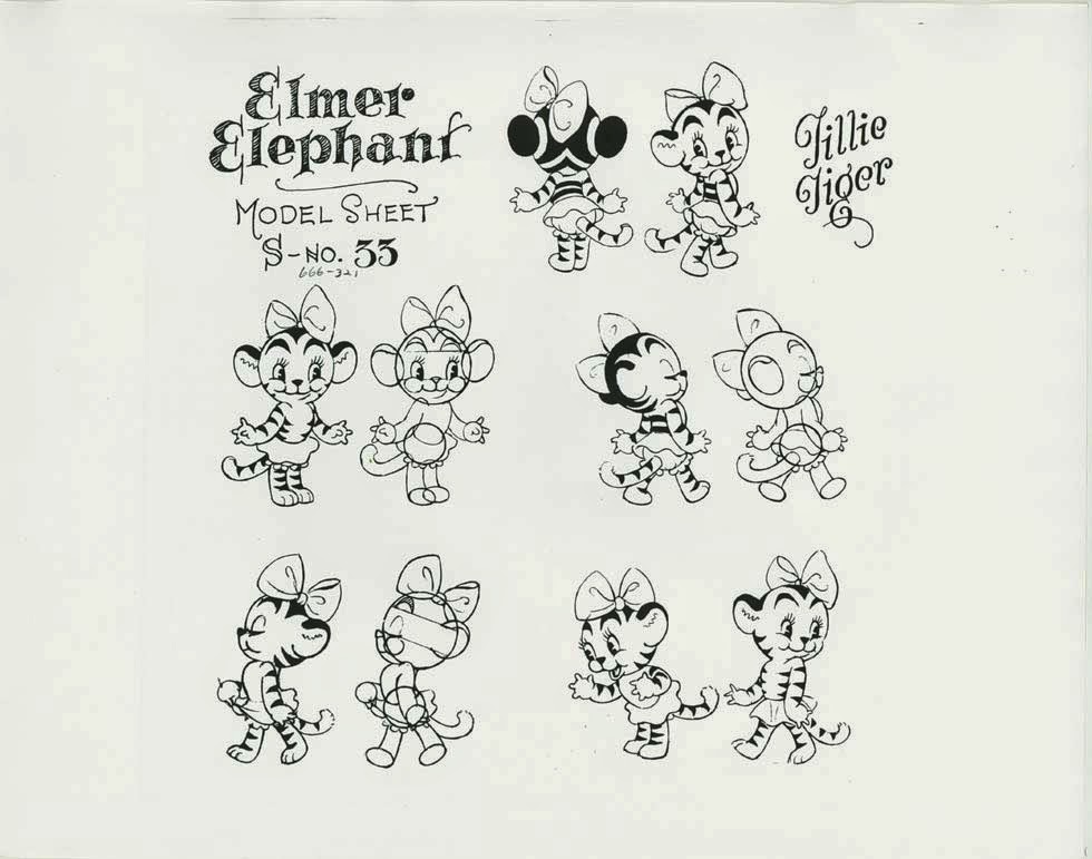 Gesture Drawings Tiger Doodle