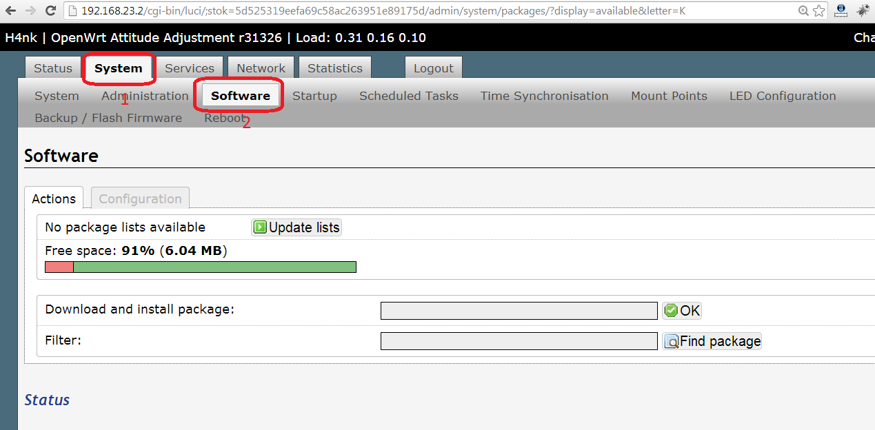 H4nk Blog Cara Install kmodusbprinter pada OpenWrt