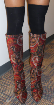 diba paisley boots