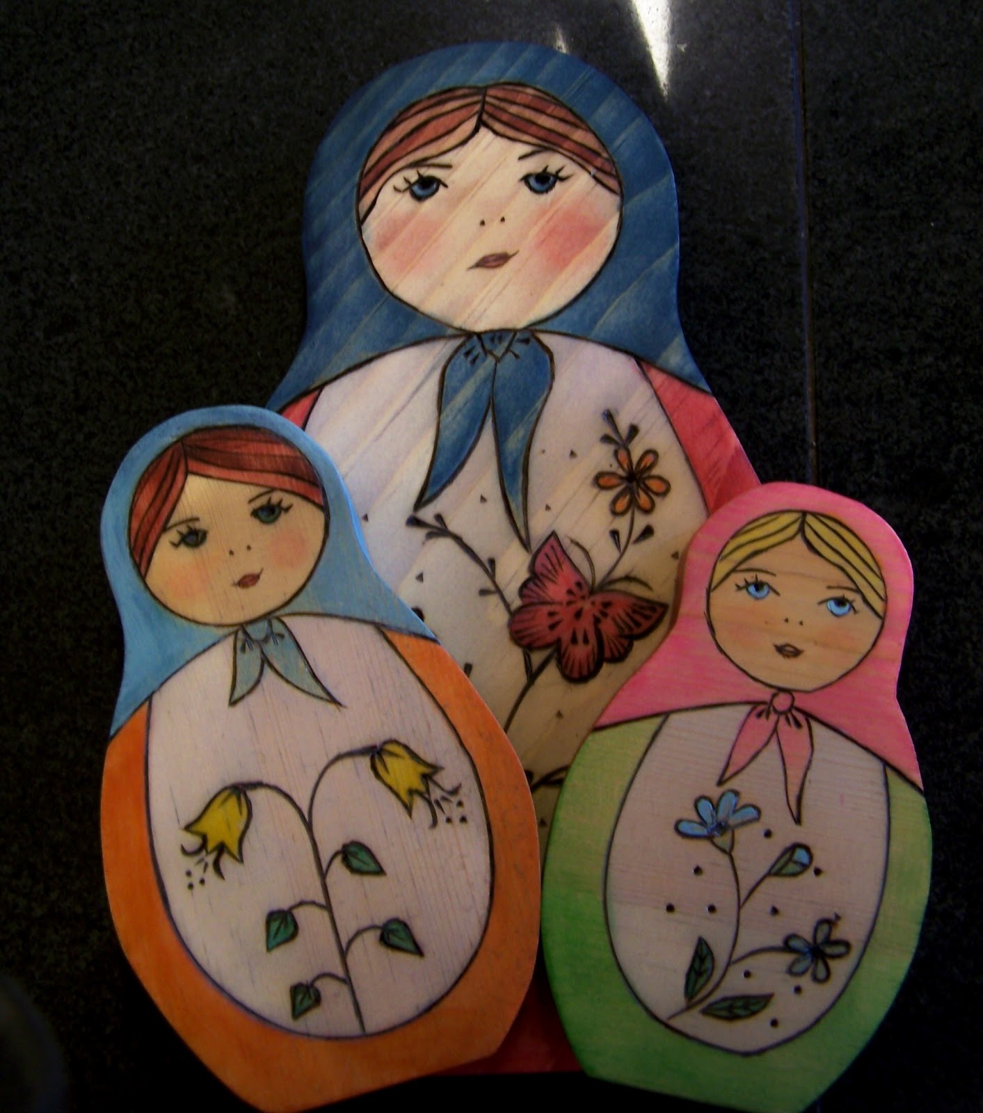 BUG A BOO CORNER More Russian dolls and a Menorah puzzle )