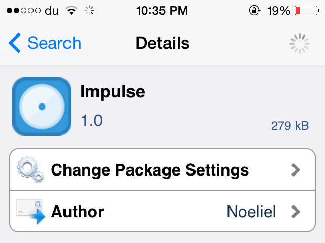 Impulse: A Better Way To Control Your Music on your iPhone While It Is Locked