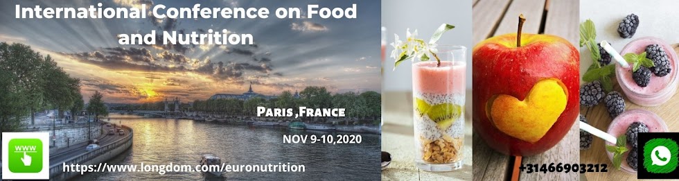 International Conference on Food and Nutrition Nov 09-10, 2020 Paris, France