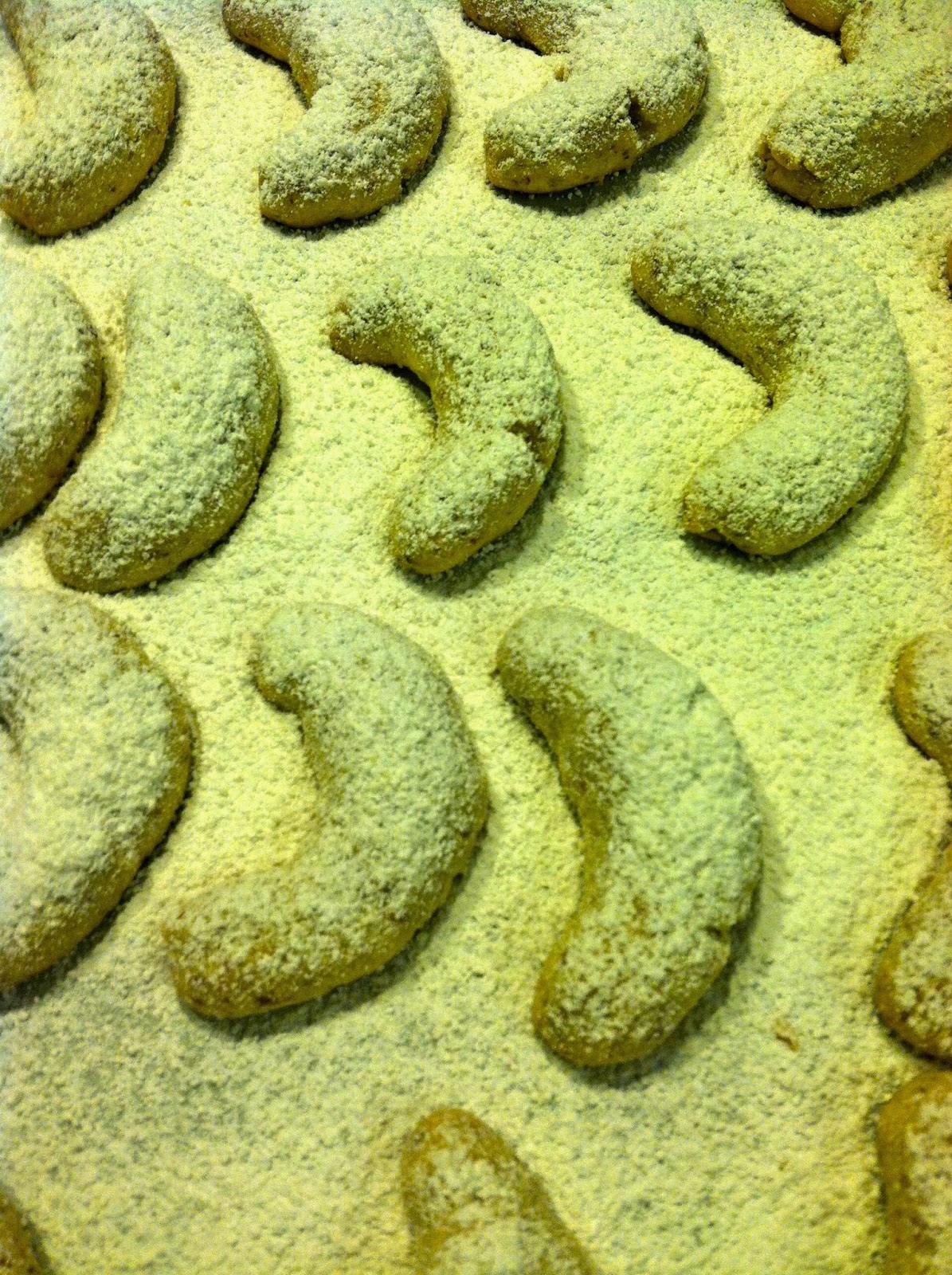 Slovenian Roots Quest Nut Crescent Cookies, A Childhood Memory Revisited