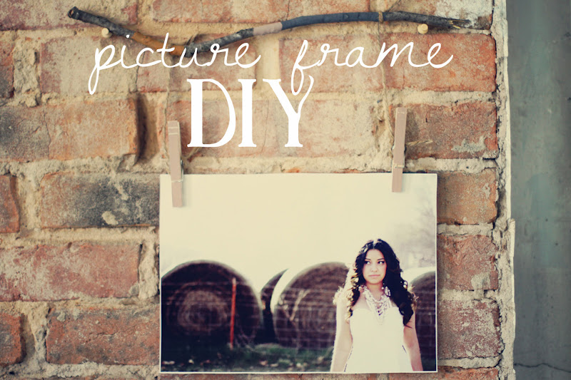 Sincerely, Kinsey Branch Picture Frame DIY