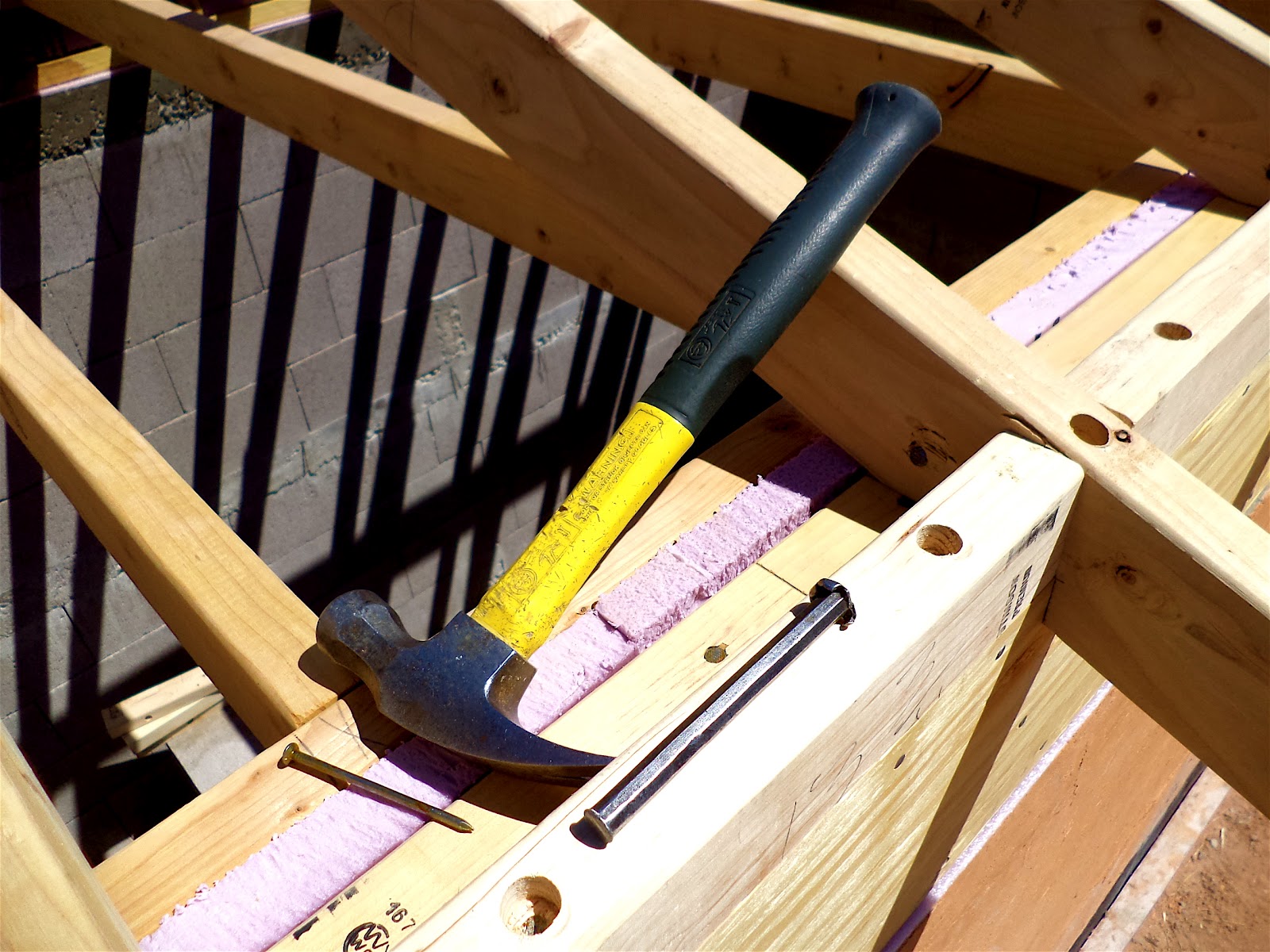 Alt. Build Blog Building A Well House 4 Framing The Hip Roof