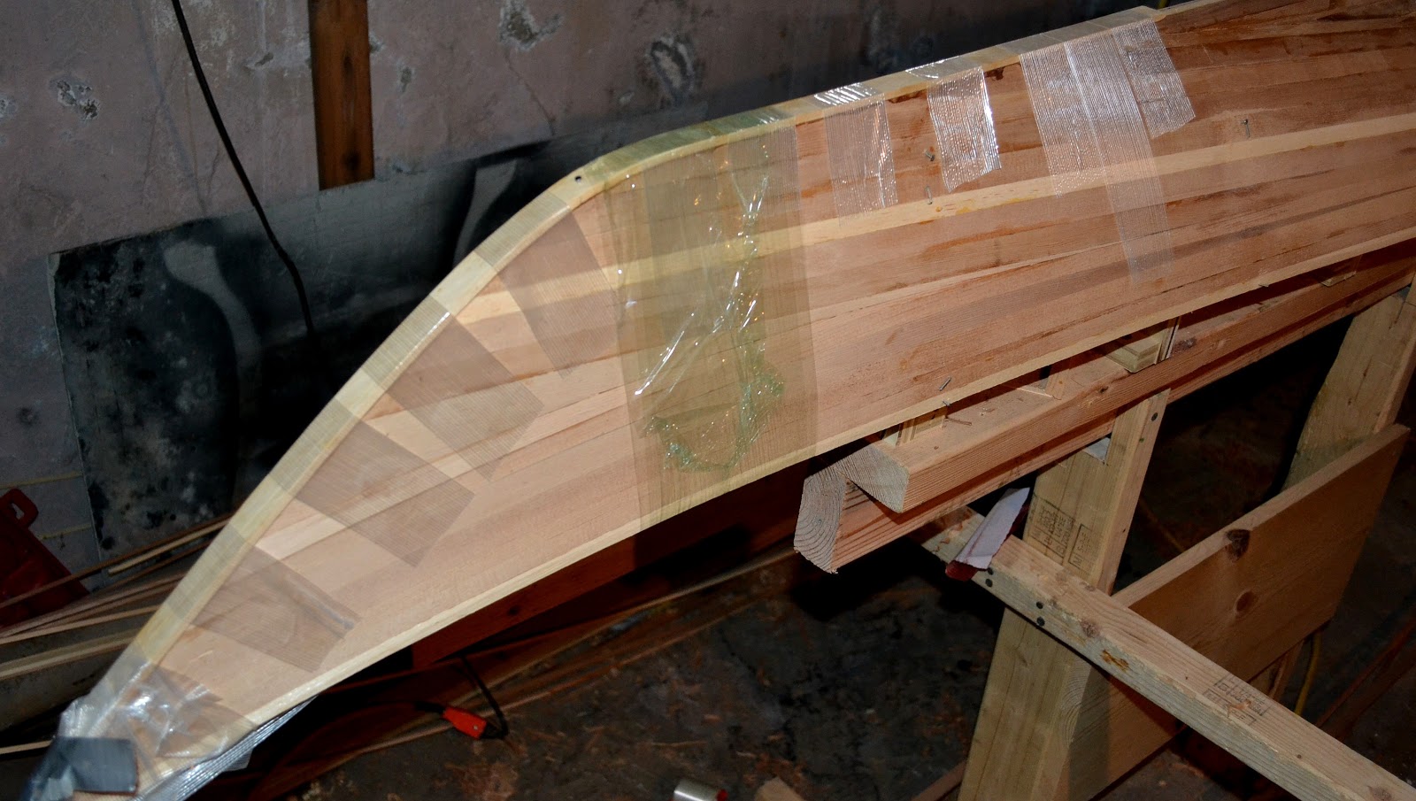 Kayak777 Bending Keel Strips.