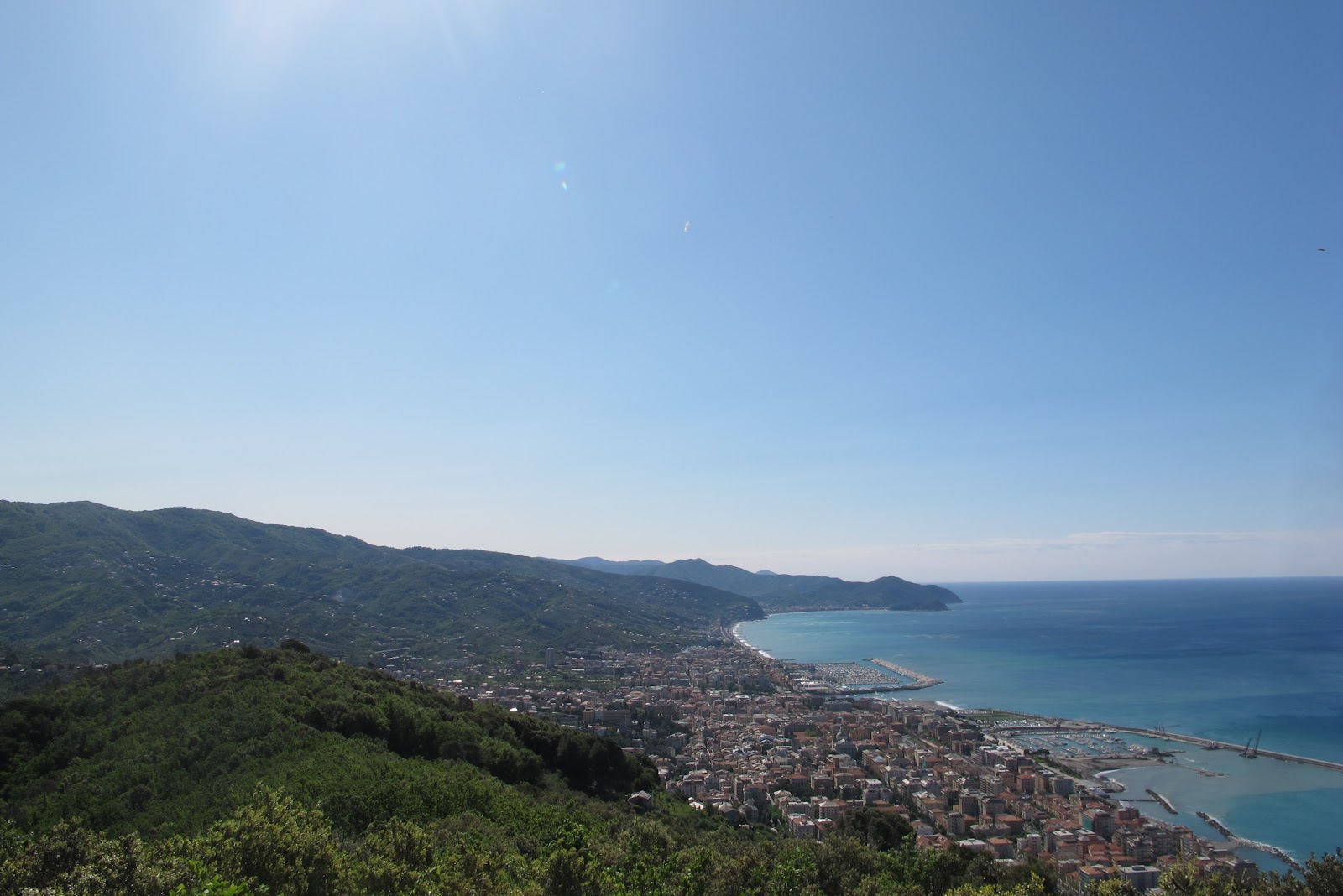 Nine Months of Summer Arriving in Chiavari, Italy