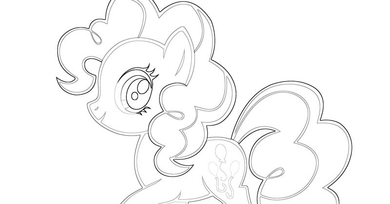 My Little Pony Pinkie Pie Coloring Pages