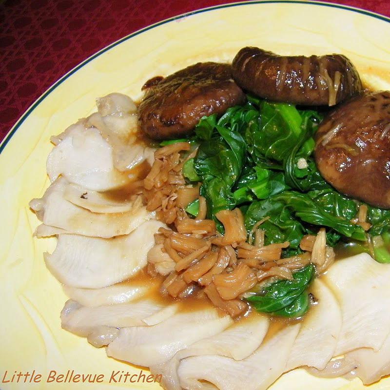 Little Bellevue Kitchen Braised Mushroom with Abalone