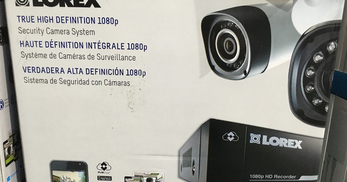 Lorex LHV828 1080p Surveillance System Costco Weekender