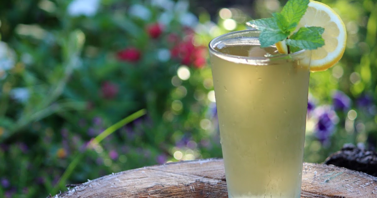 Eatright Art Iced Green Tea with Mint and Lemon