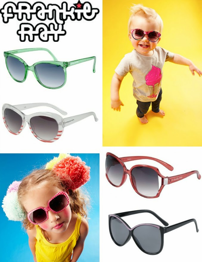 Frankie Ray Funky retro styled kids sunglasses by Australian brand Frankie Ray