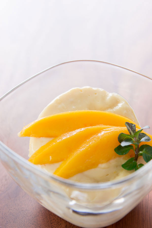 Grandma's Kitchen Recipes: Vegan Mango Pudding