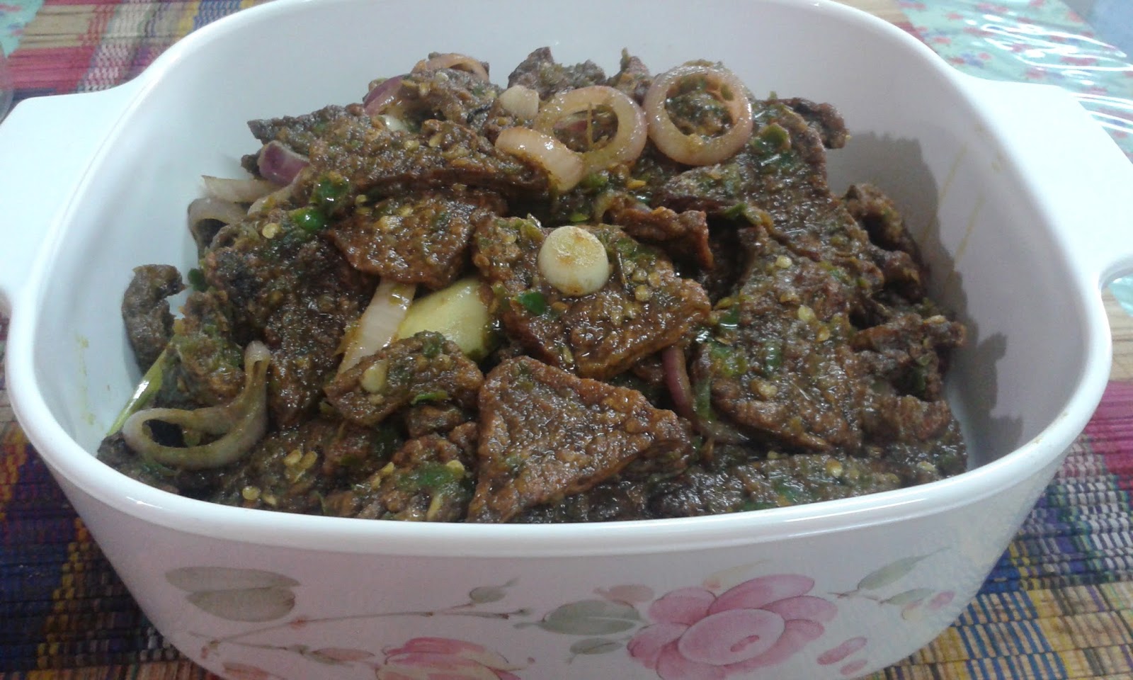 Cookery Pot Secrets Of Happiness Paru Sambal Hijau