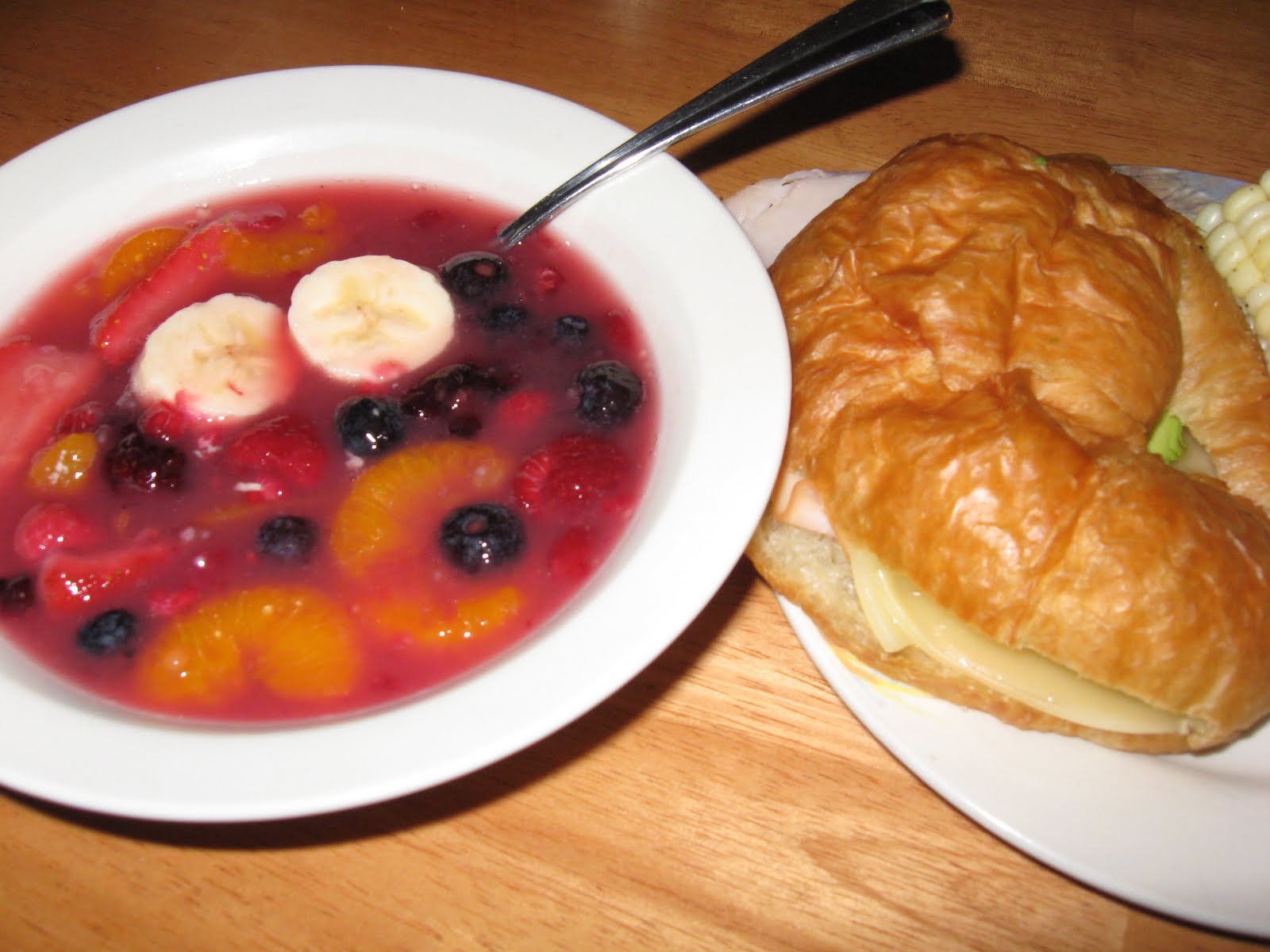 Lauren's Kitchen Fruit Soup