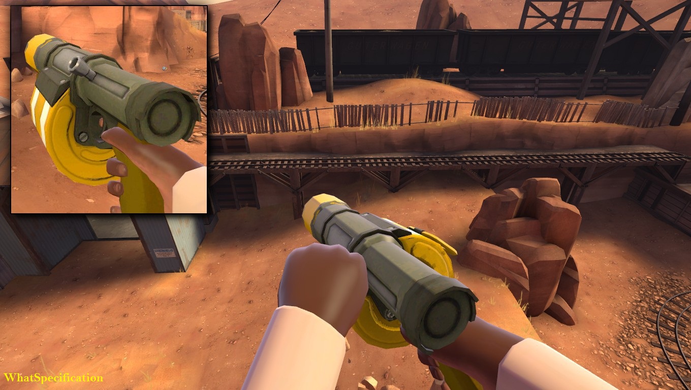 WhatSpecification Team Fortress 2 Skin Australium Gold Sticky Jumper