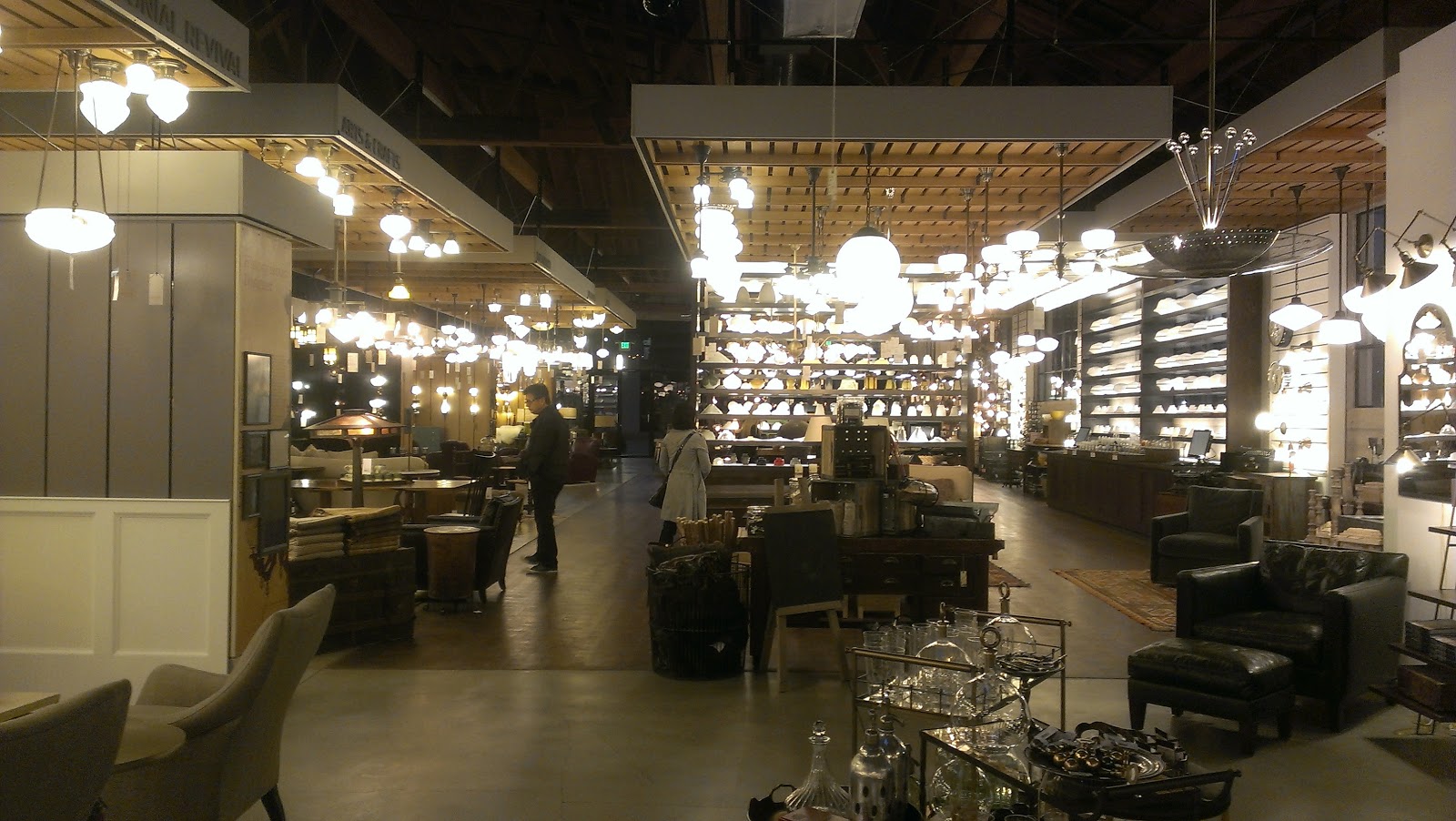 a hint of mustard. rejuvenation lighting and hardware.