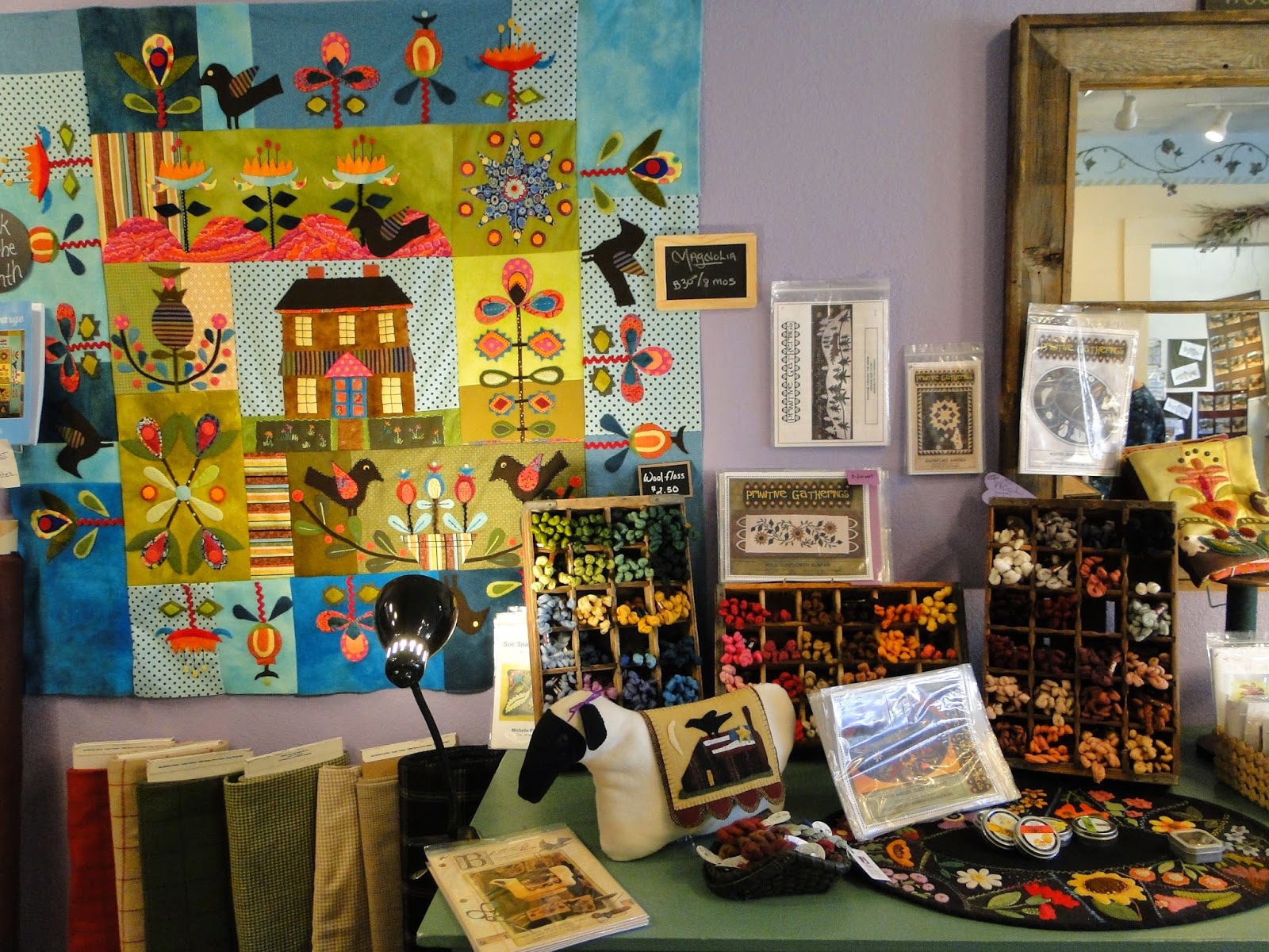 Heartspun Quilts Pam Buda Huckleberry Patches McCall, Idaho