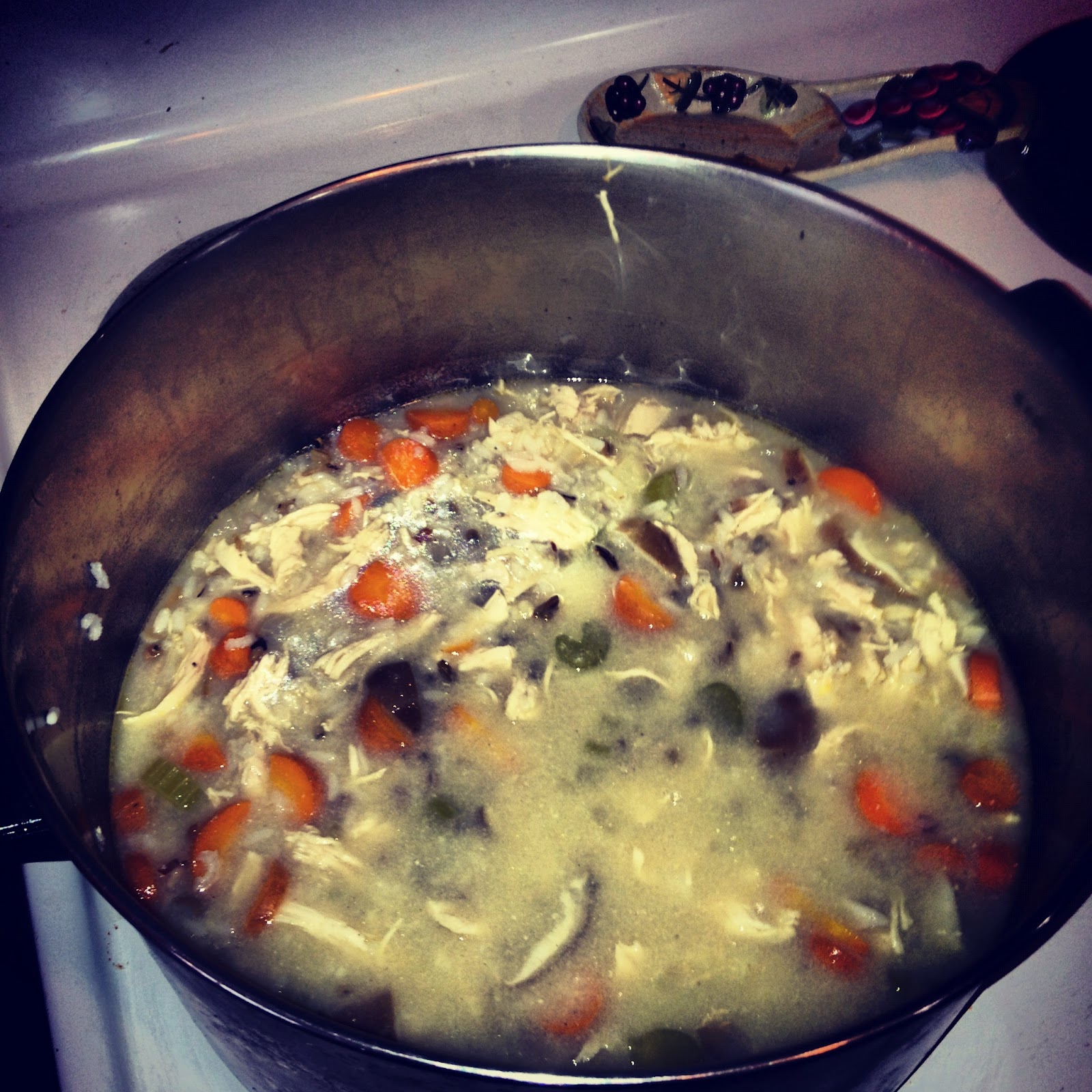 Kitchin's Kitchen Chicken Shiitake and Wild Rice Soup