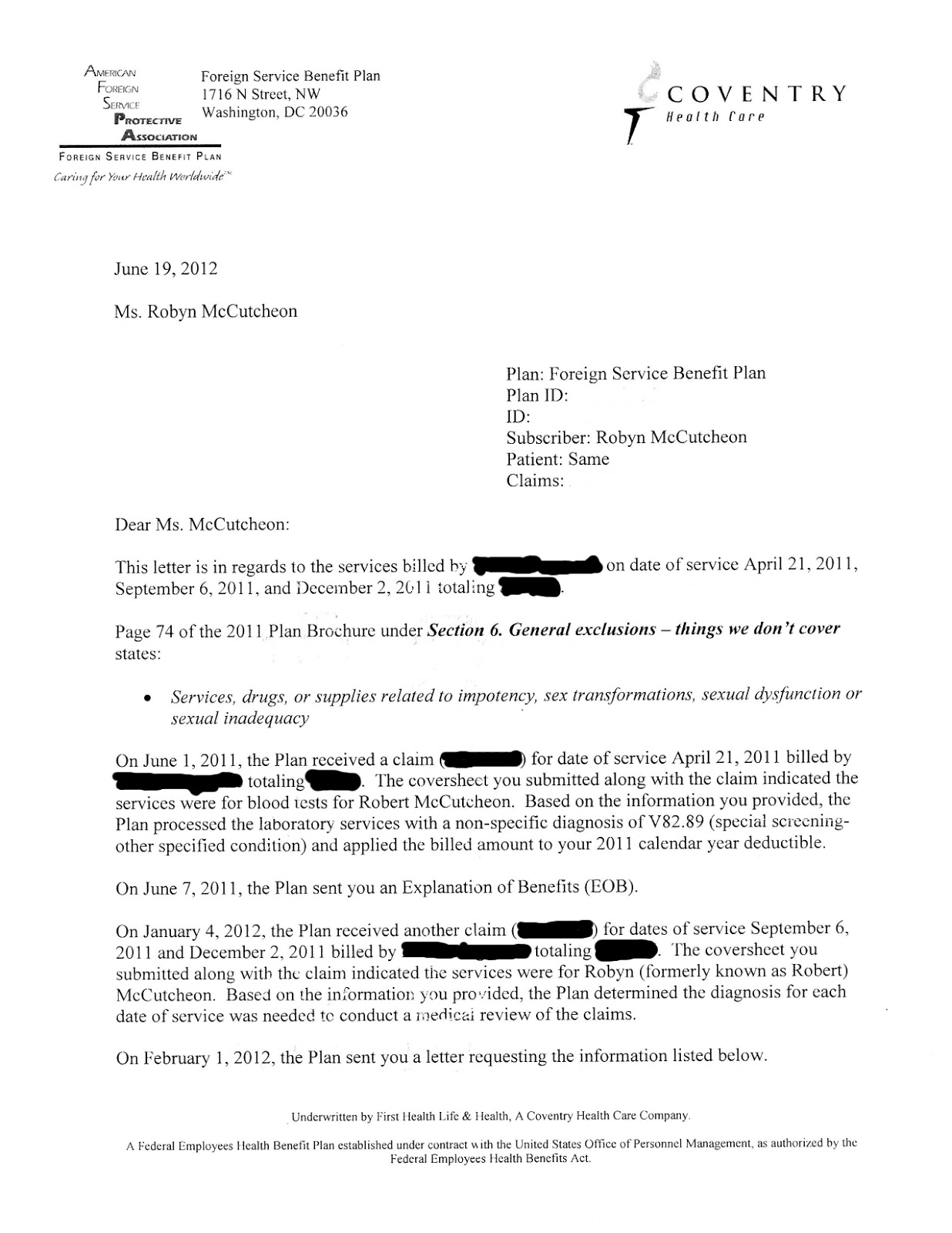 official cover letter template