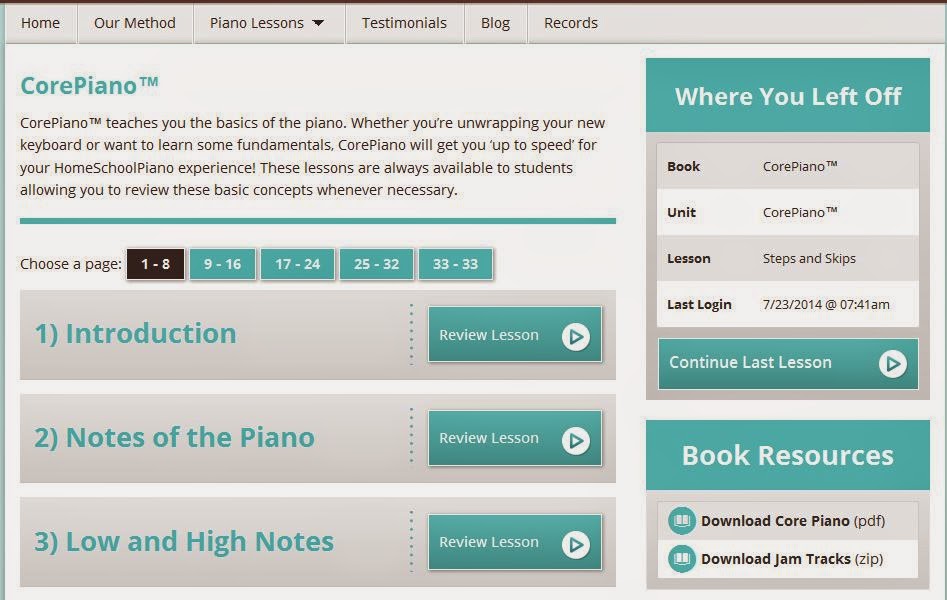 Every Bed of Roses Homeschool Piano {Review}