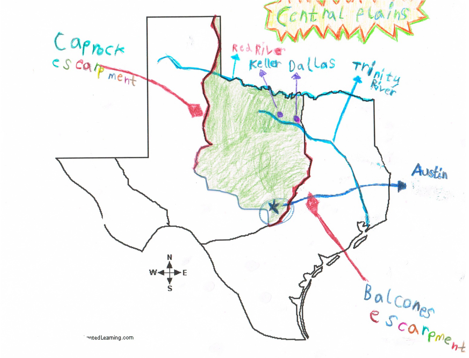 Texas Regions Project Texas Region Maps