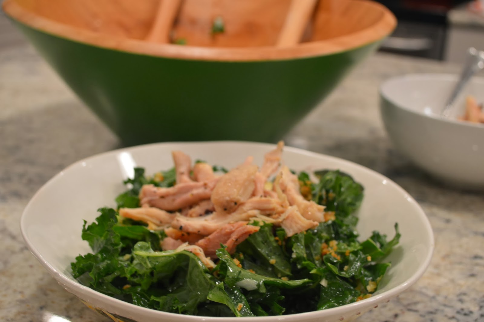 peace. love. & good food. Raw Tuscan Kale Salad with Pecorino