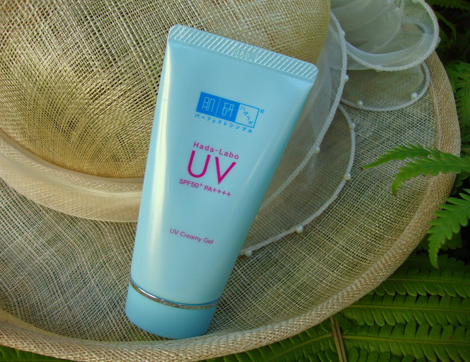 Black cat's notes HadaLabo Japan Hyaluronic Acid UV Creamy Gel SPF50