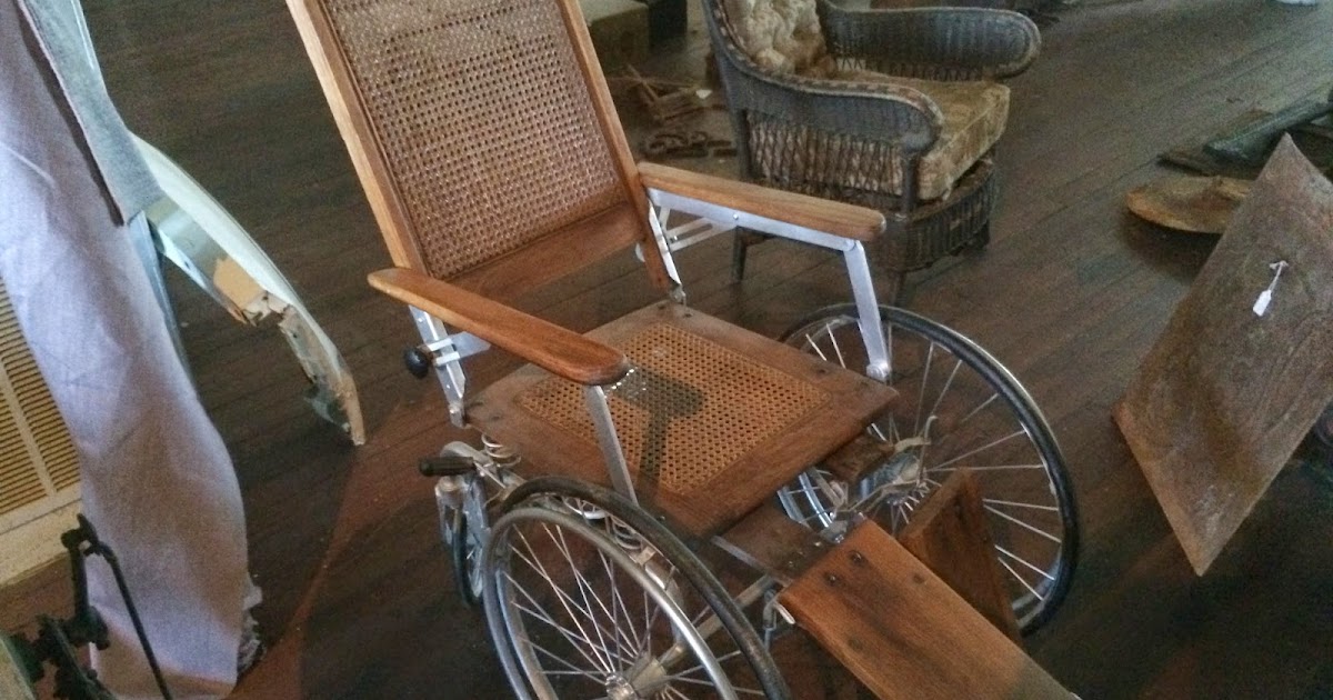 Vicksburg's Adolph Rose Antique Shop ANCIENT WHEELCHAIR