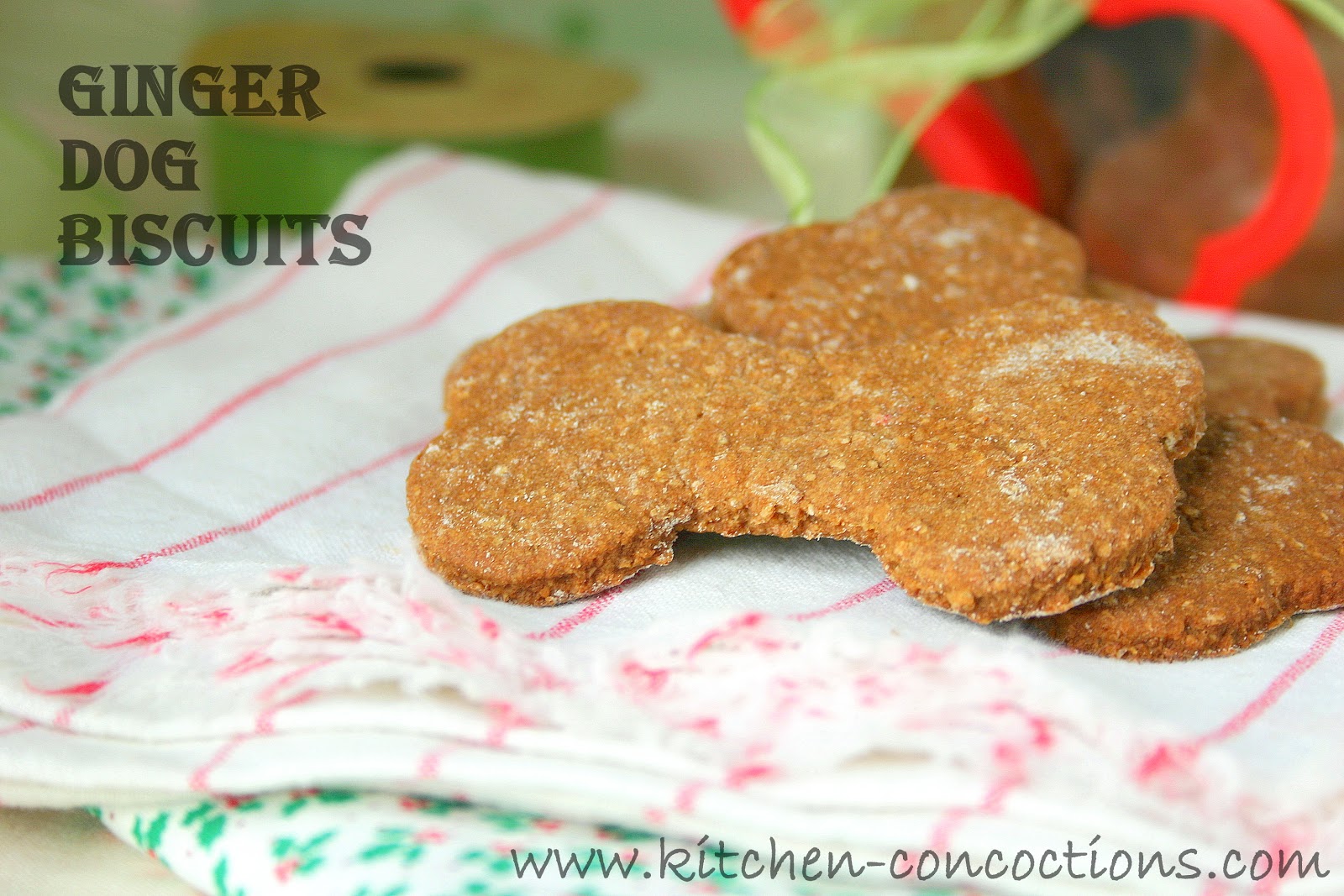 Day 4 Ginger Dog Biscuits Recipe Kitchen Concoctions
