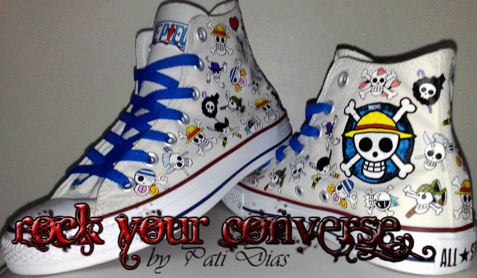 Converse All Star Customizado - Rock Your Converse!: One Piece