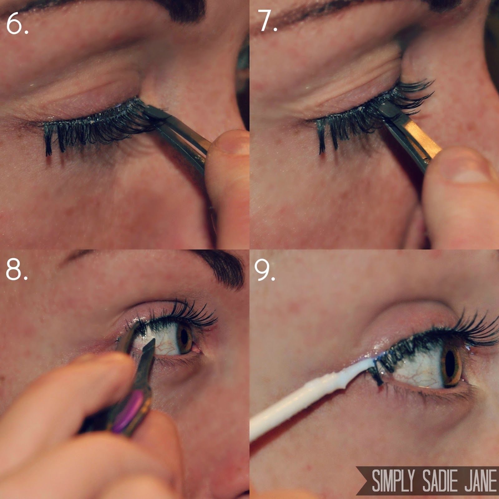 How to apply EVERYDAY FAKE EYELASHES!!