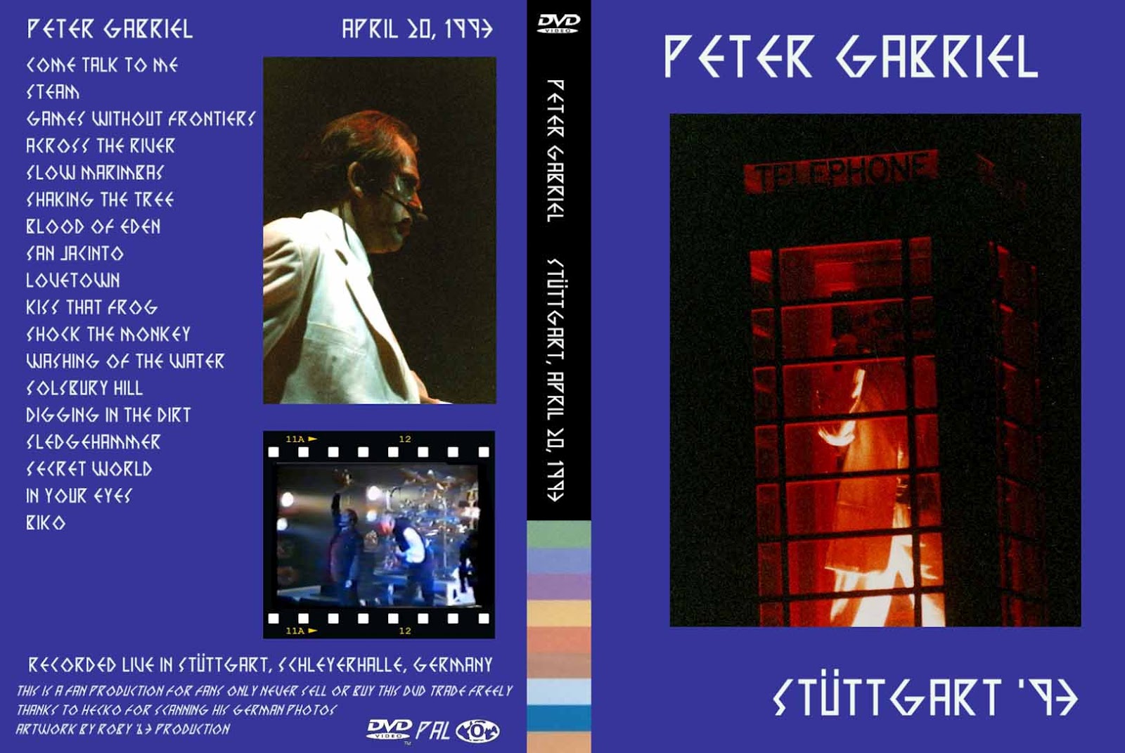 Peter Gabriel DVD: DVDs Blu-ray Discs eBay